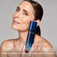 SKINN pipette dispensing serum highlighting easy, precise application