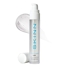 SKINN Lip6X front bottle showing sleek tube and capacity benefits