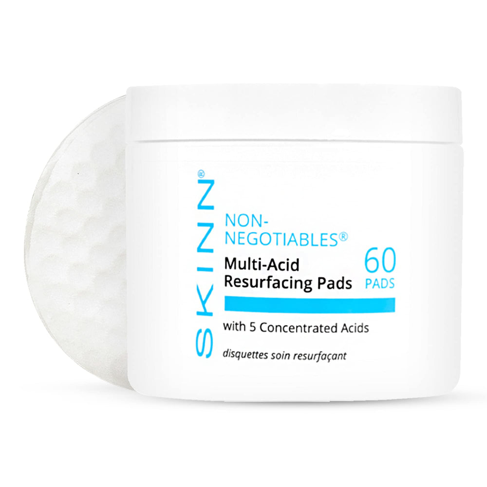 SKINN front packaging showing the pads and benefits clearly