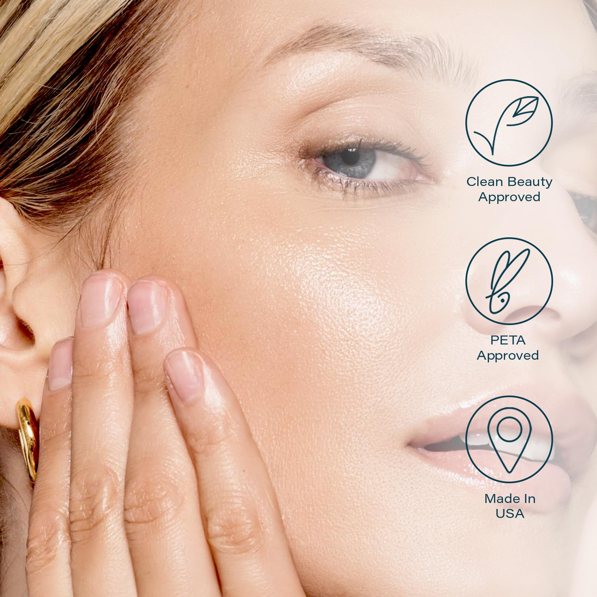 SKINN pad in hand demonstrating single-use ease and control