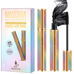 SKINOSM front packaging showing dual mascara tubes and benefits