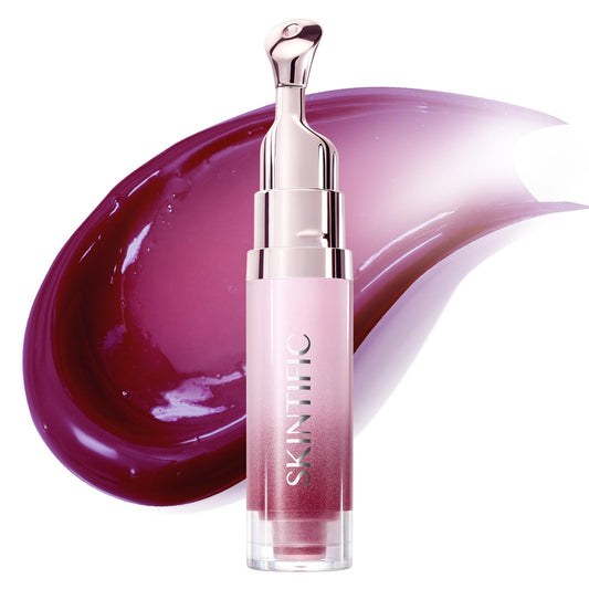 SKINTIFIC front packaging showing berry velvet shade and sleek design for easy identification
