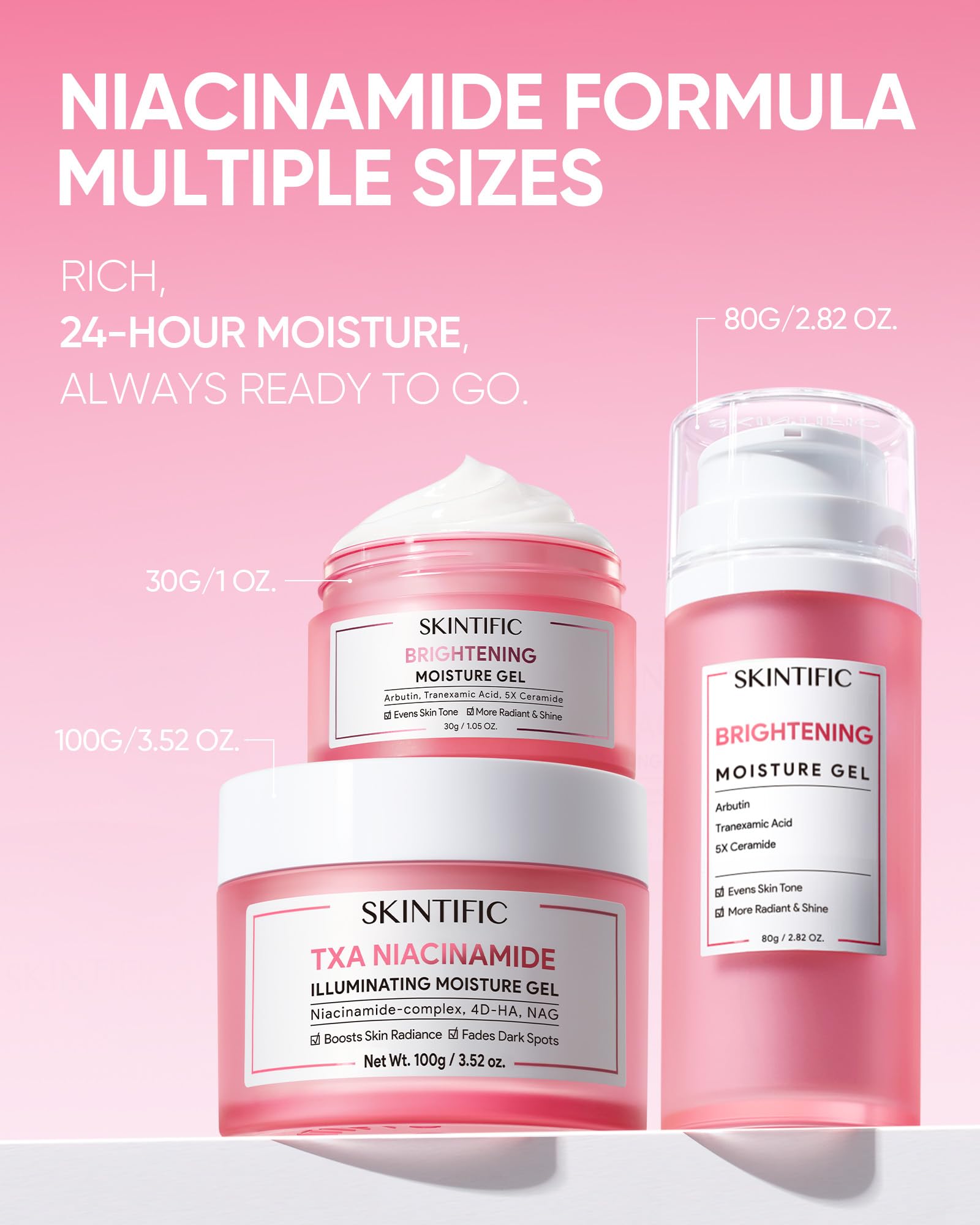 SKINTIFIC visual of ceramides and hyaluronic acids supporting barrier hydration