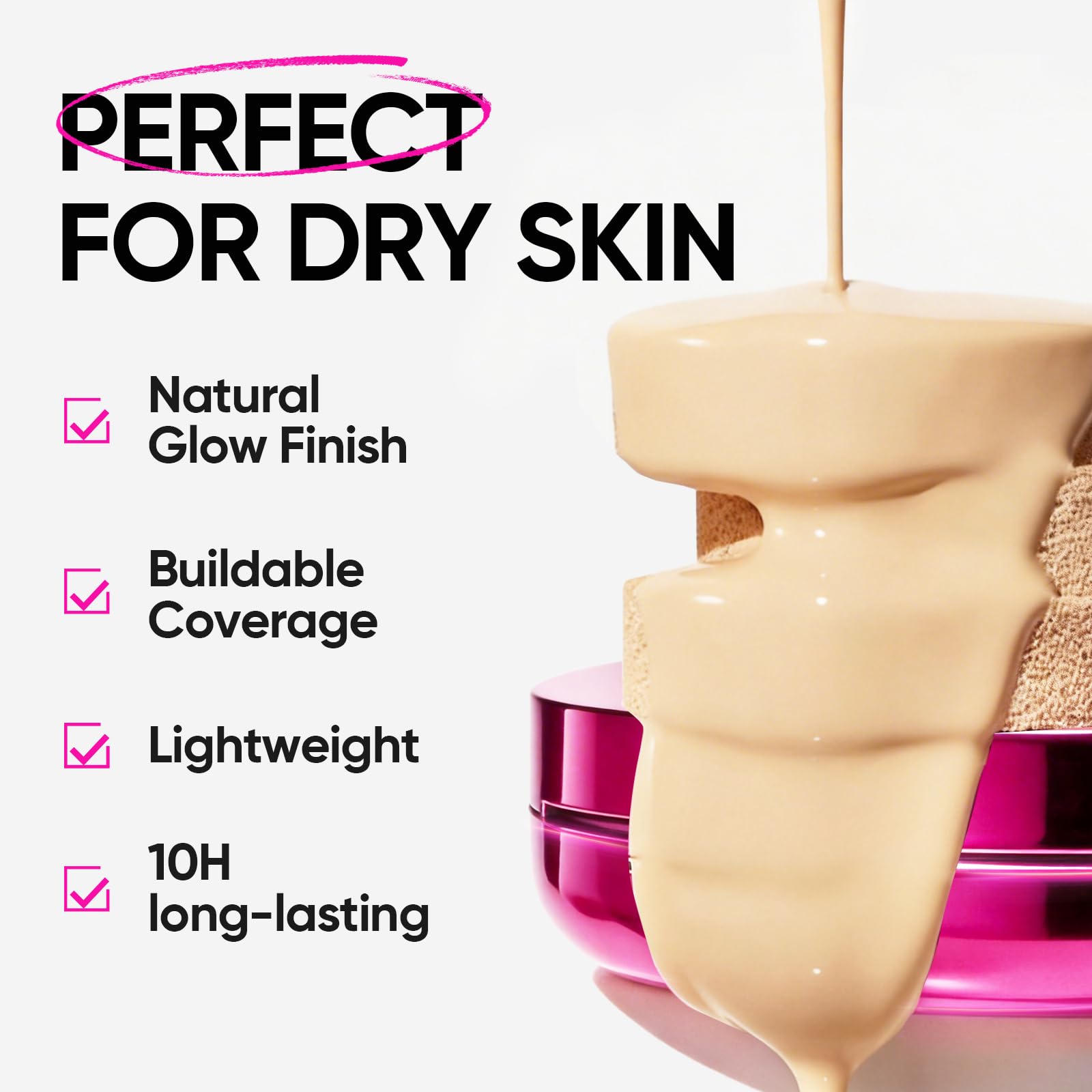 SKINTIFIC compact inside a handbag showing travel-friendly size benefit