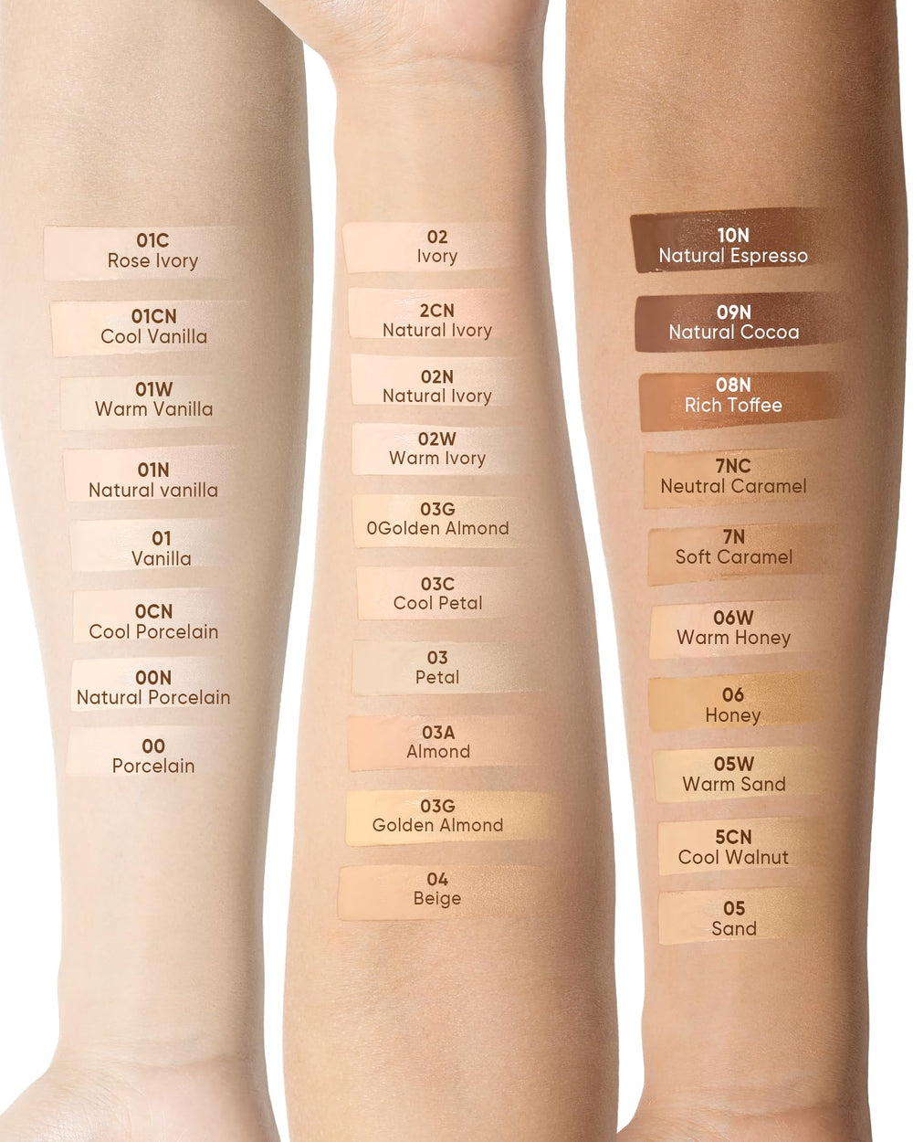 SKINTIFIC foundation texture close-up showing velvety matte finish for smooth coverage