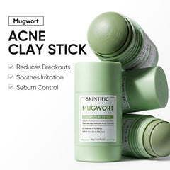 SKINTIFIC centella and salicylic ingredient display emphasizing gentle exfoliation