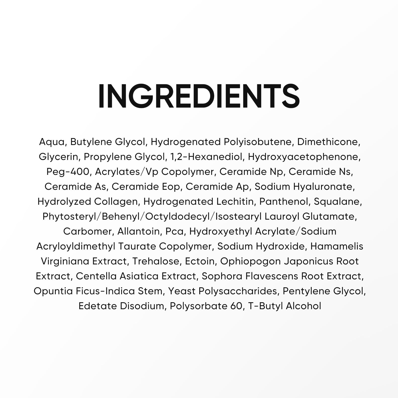 SKINTIFIC packaging and label highlighting recyclable design and clear ingredient information