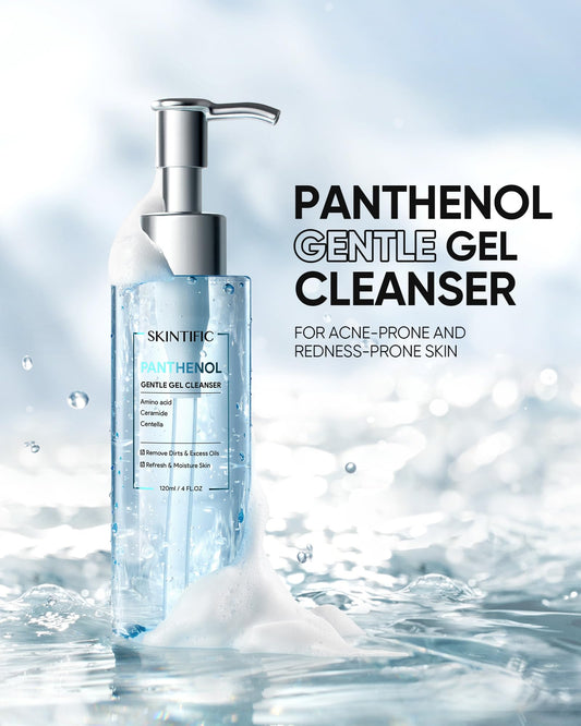 SKINTIFIC close-up airy foam texture illustrating gentle cleansing benefit