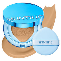 SKINTIFIC compact front view showing sleek packaging and easy portability