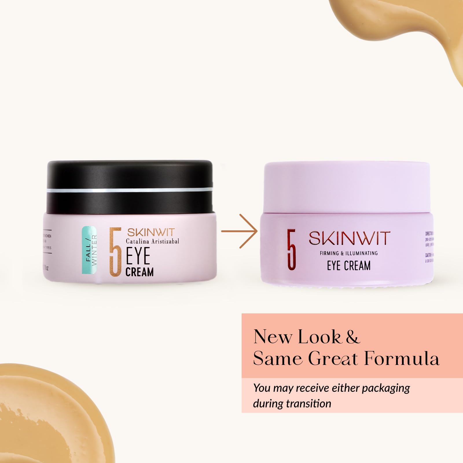 SKINWIT in a bathroom morning routine conveying refreshed bright eyes