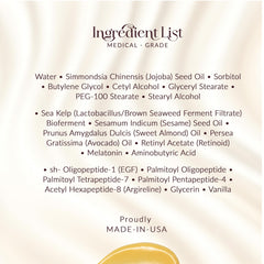 SKINWIT made in USA manufacturing label assuring quality and purity