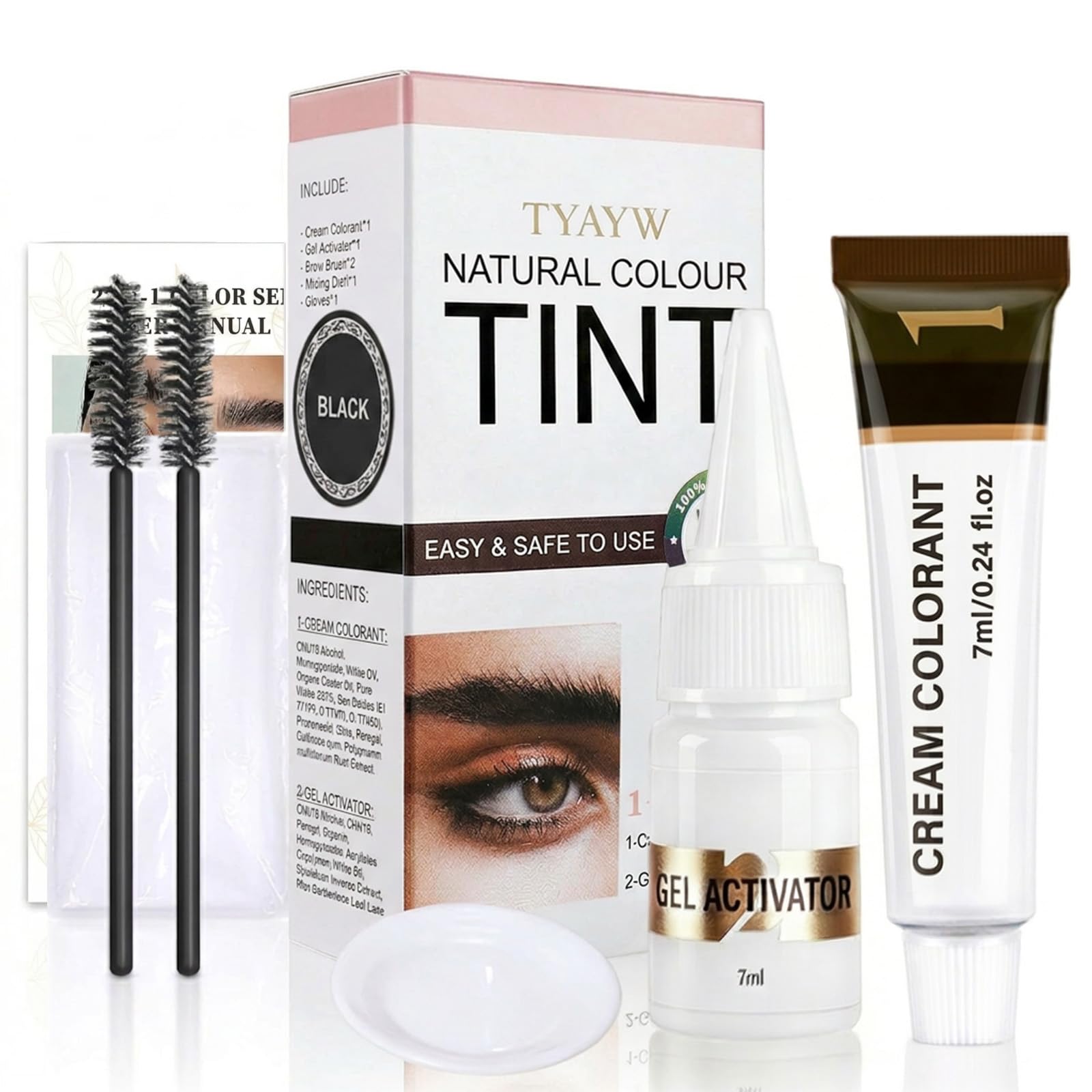 Sklight front packaging showing kit and benefit of salon-style results