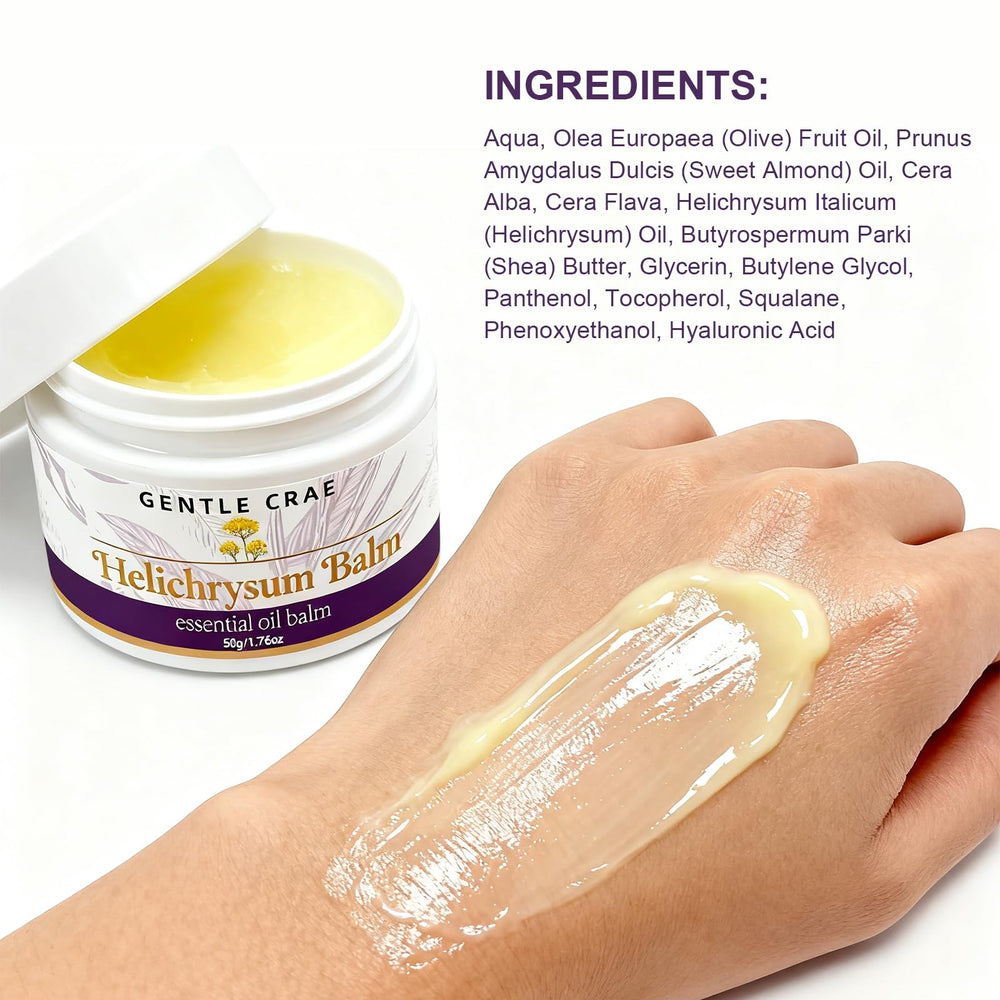 SKSOYT balm used on lips and cuticles to show multipurpose hydration benefit