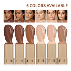 Skween stick texture close-up highlighting creamy serum consistency and hydration