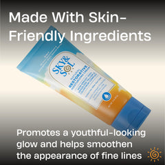 Sky and Sol ingredient display highlighting natural oils and grass-fed tallow