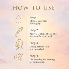 Sky Bliss bottle with a coin for size comparison and travel-friendly benefit