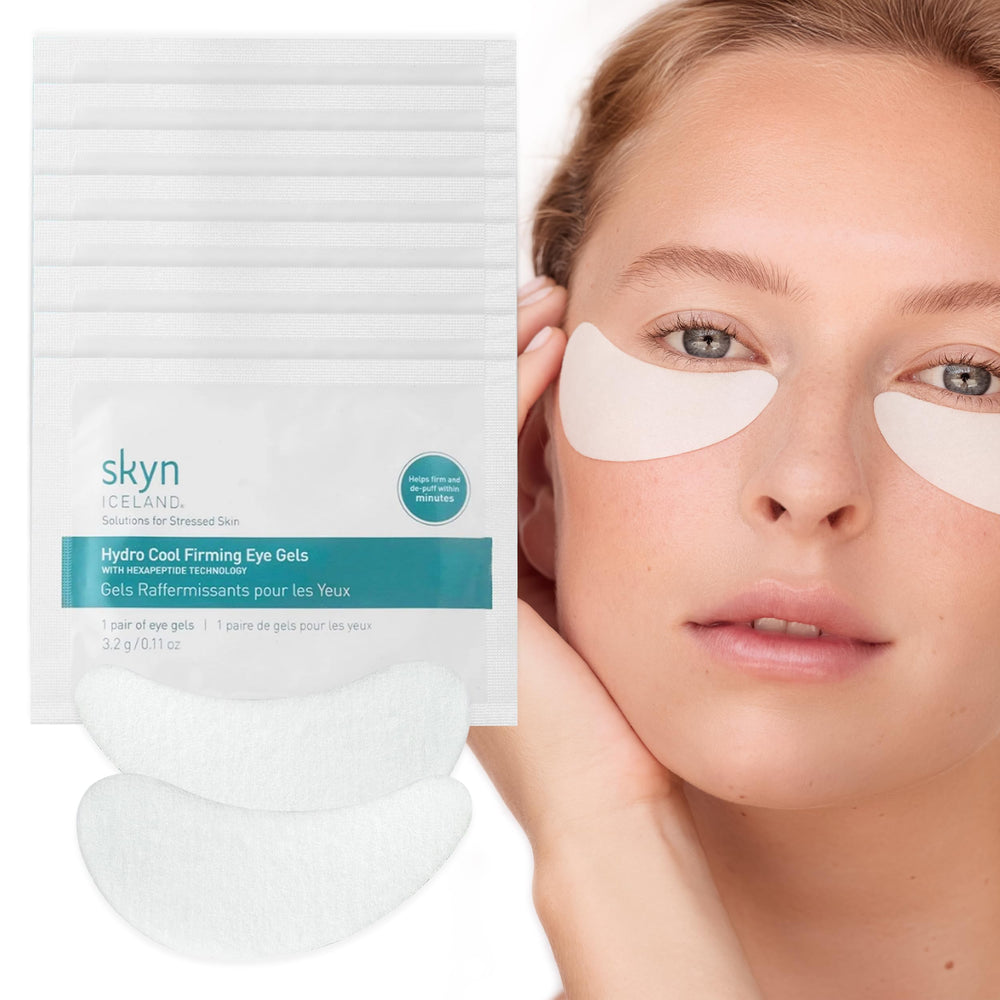 skyn ICELAND front box showing product and cooling benefit
