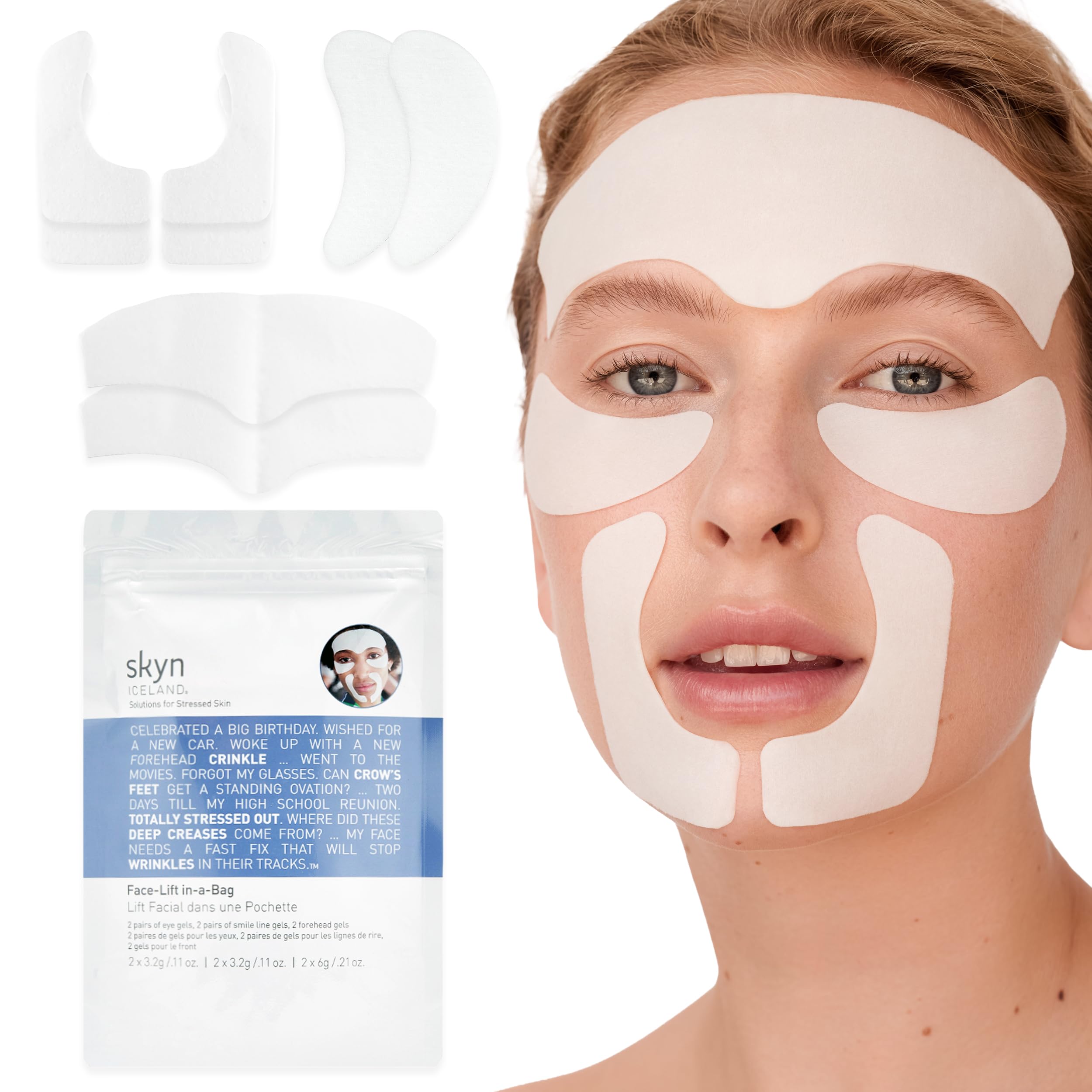 skyn ICELAND front packaging showing the kit and benefits