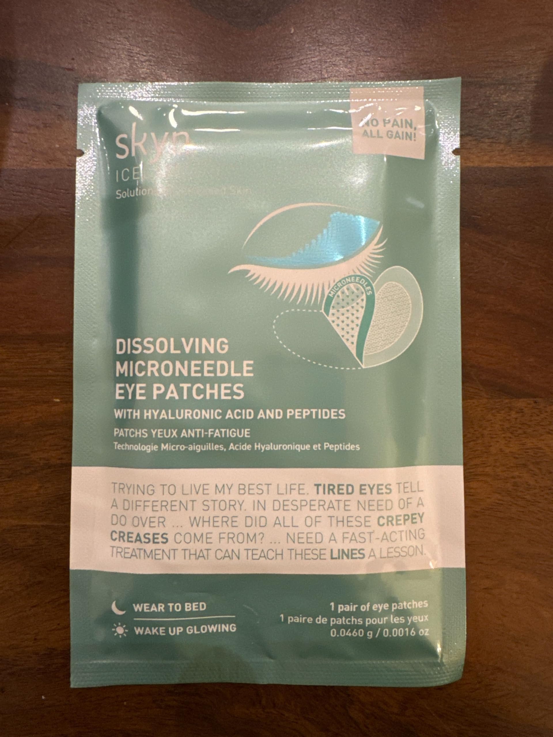 skyn ICELAND close-up of dissolving microtips highlighting targeted delivery