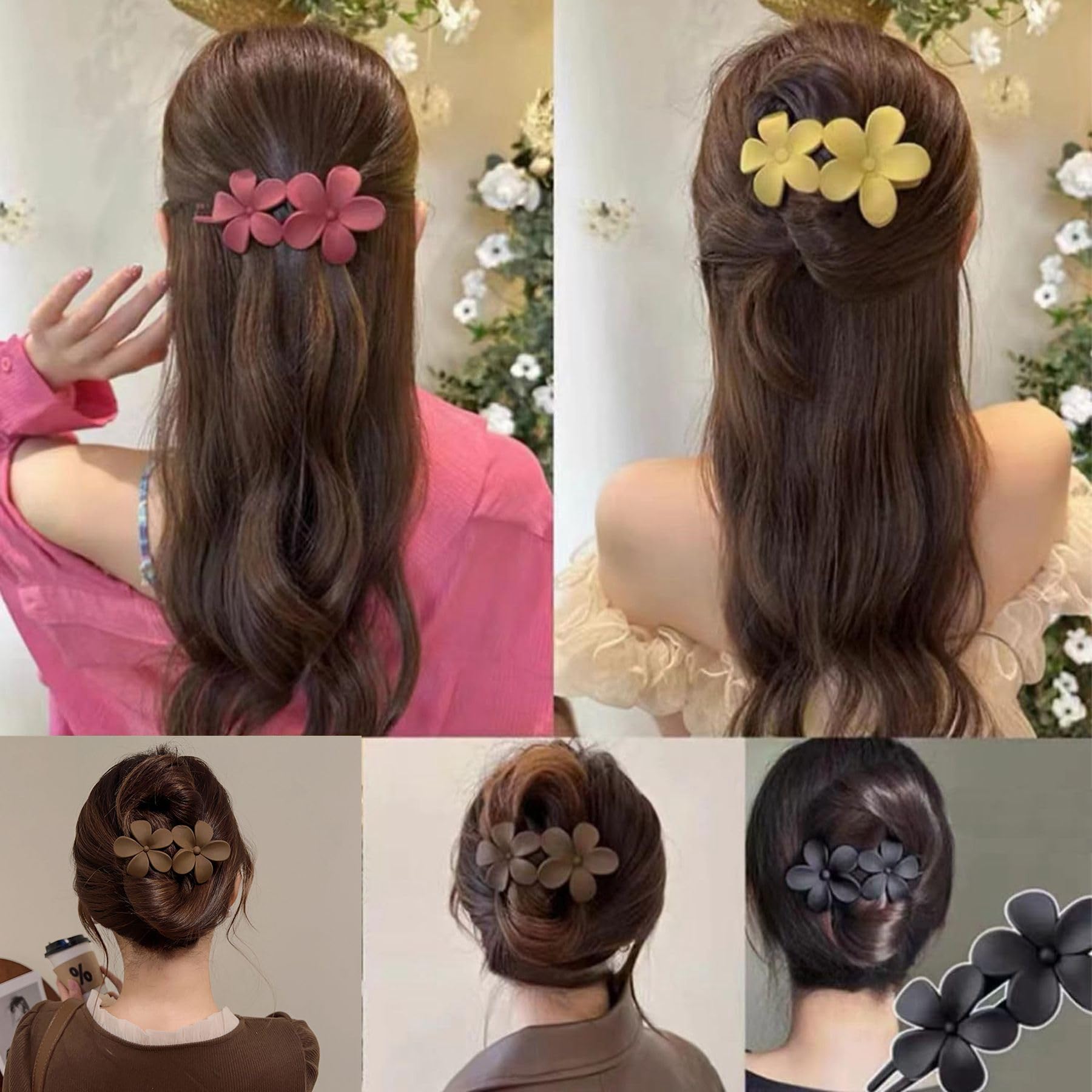 SL Sursarbelor single clip securing curly hair for reliable all-day hold