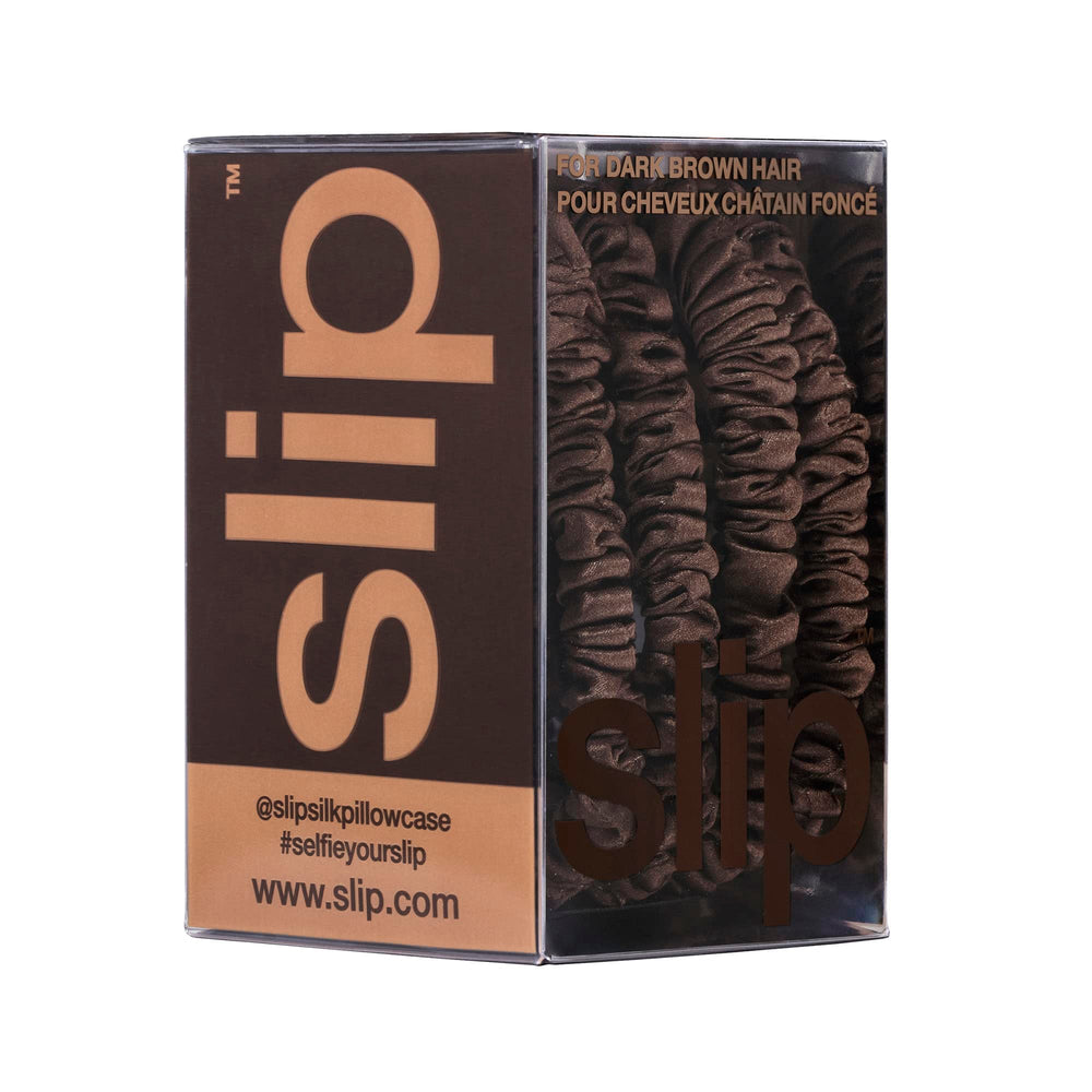 SLIP trio display on different hair types showing versatile hold and fit