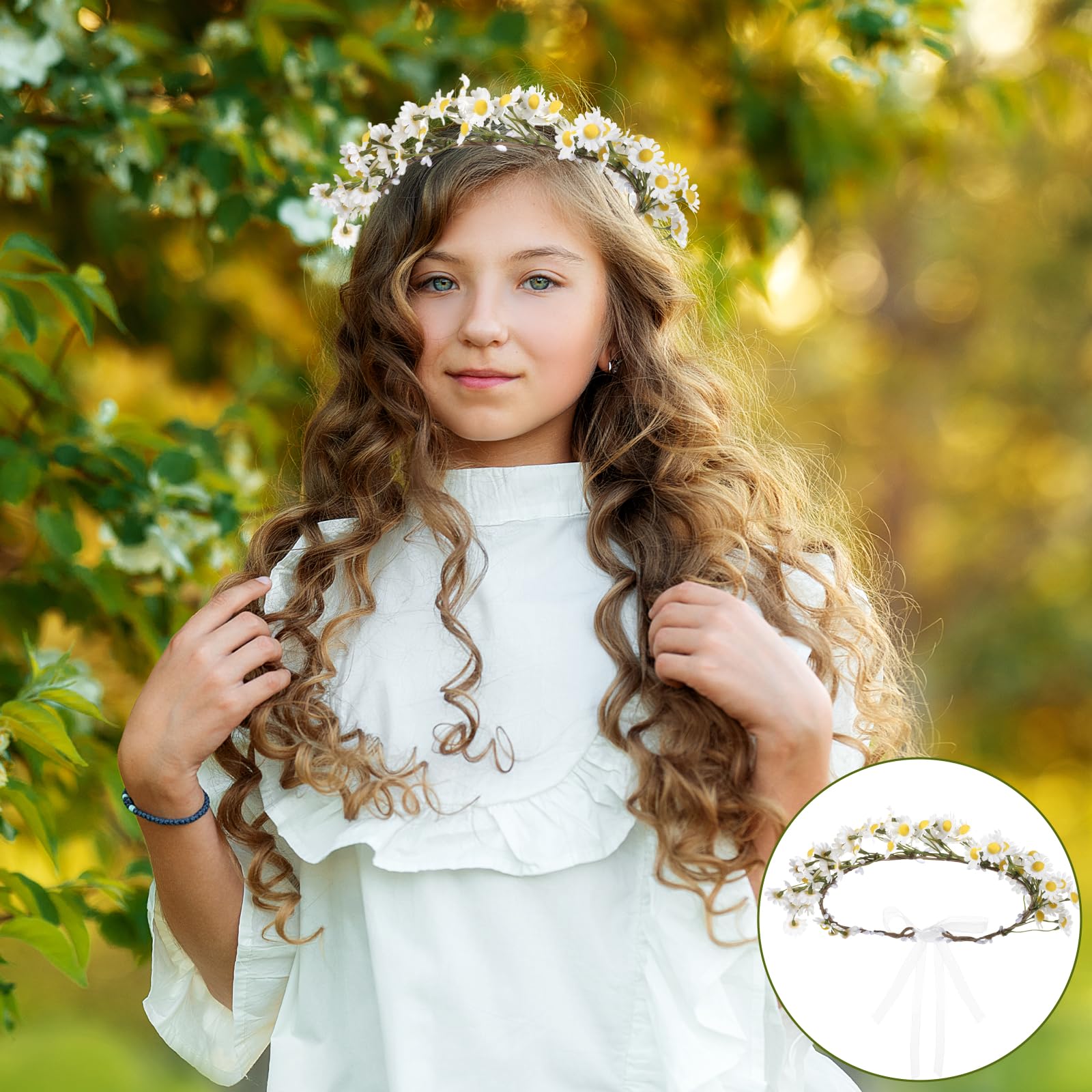 Sliverdew worn by bride outdoors illustrating photogenic festival-ready style