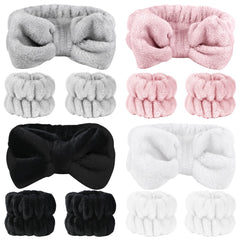 SLNZAPTY headband front view showing soft coral fleece and neat fit benefit