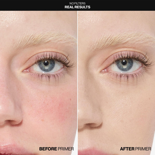 Smashbox primer pump detail highlighting easy controlled dispense
