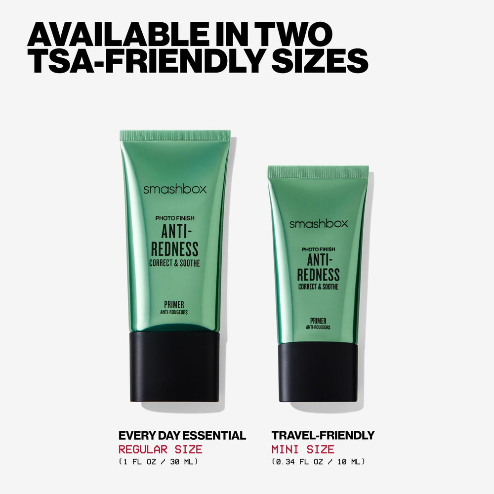 Smashbox primer beside coin to illustrate 1 fl oz size