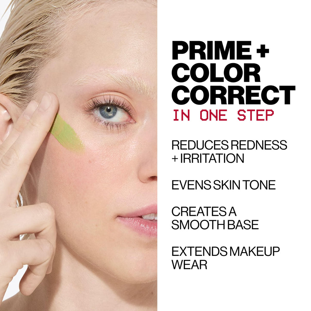 Smashbox primer texture swirl on skin demonstrating lightweight feel