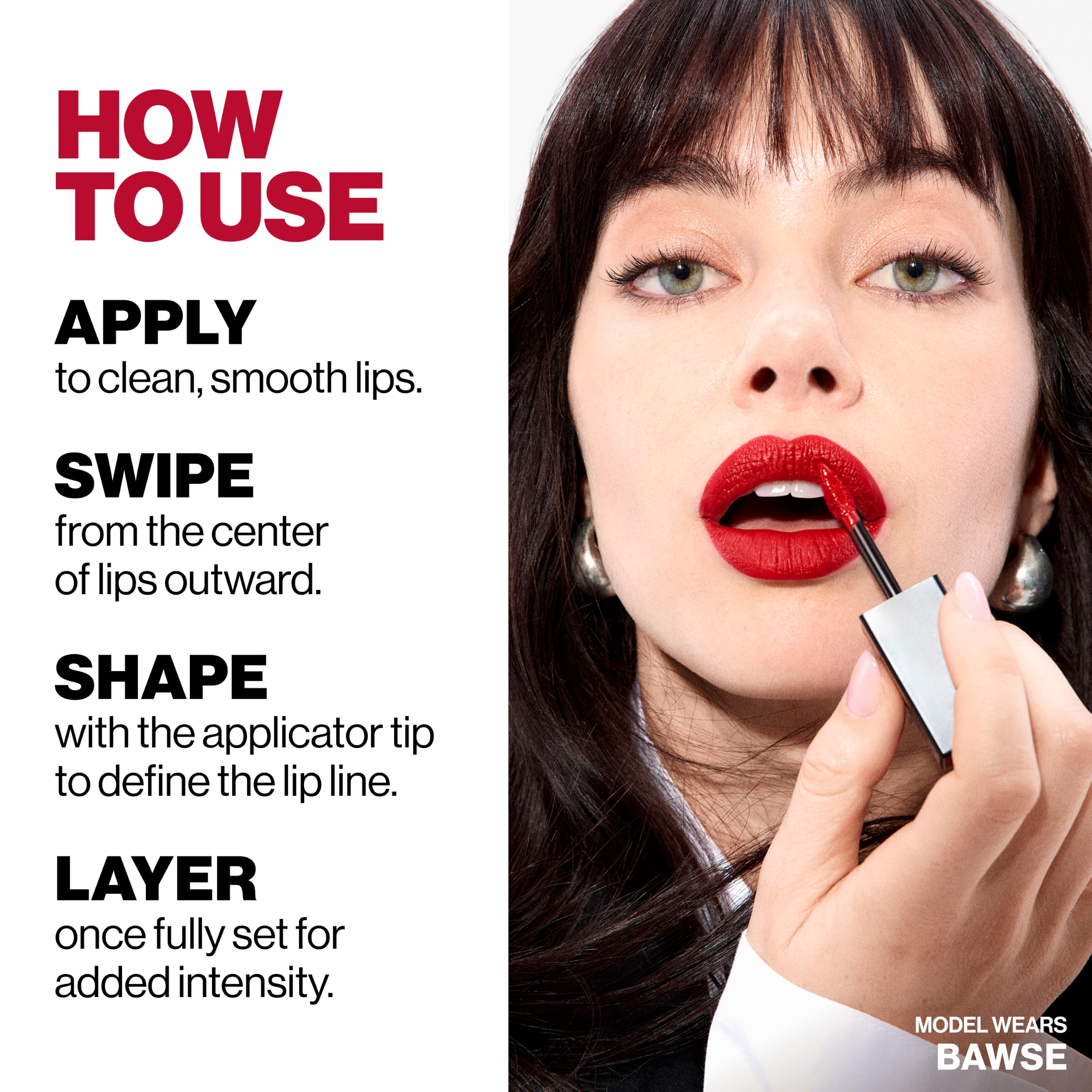 Smashbox close-up of creamy matte texture highlighting velvety finish and comfort