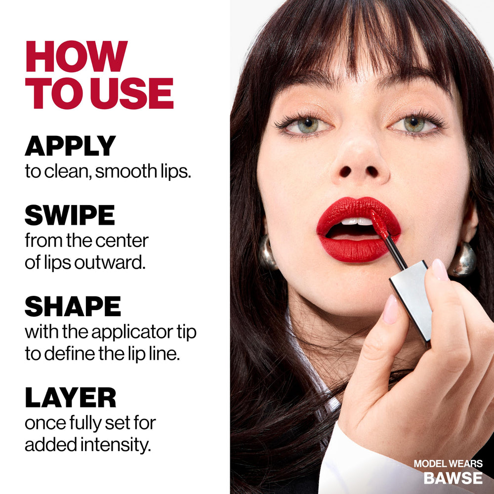 Smashbox close-up of creamy matte texture highlighting velvety finish and comfort