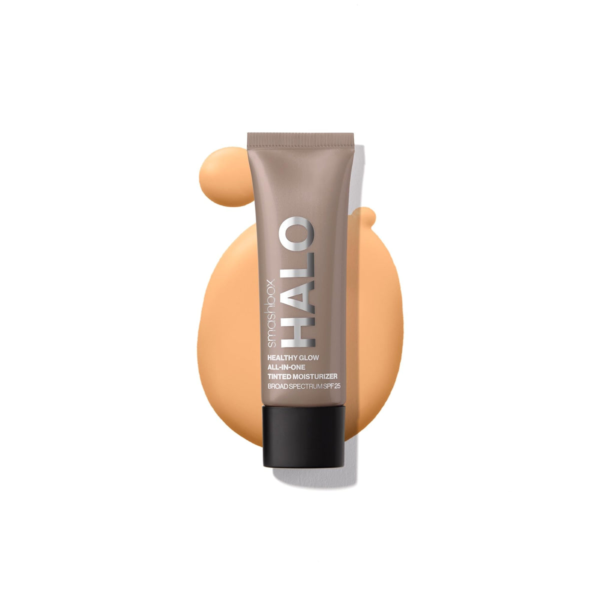 Smashbox Halo front packaging showing compact travel tube benefit concealment