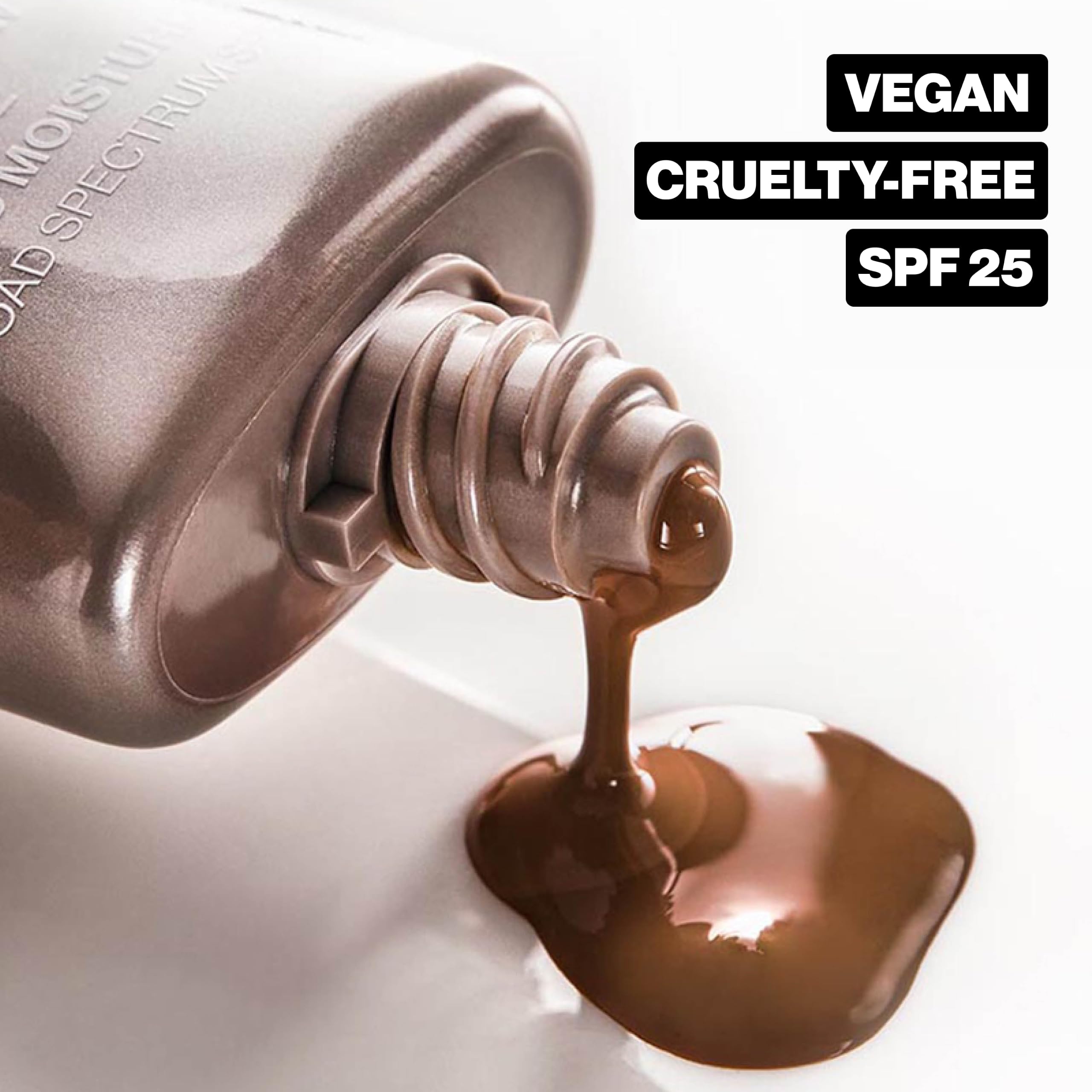 Smashbox bottle held in hand showing compact 1.4 fl oz travel-friendly benefit