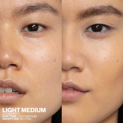 Smashbox Halo texture closeup showing dewy consistency and lightweight spread