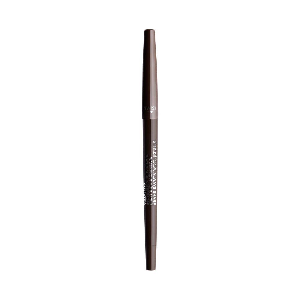Smashbox pencil inside makeup bag showing convenience for touch-ups