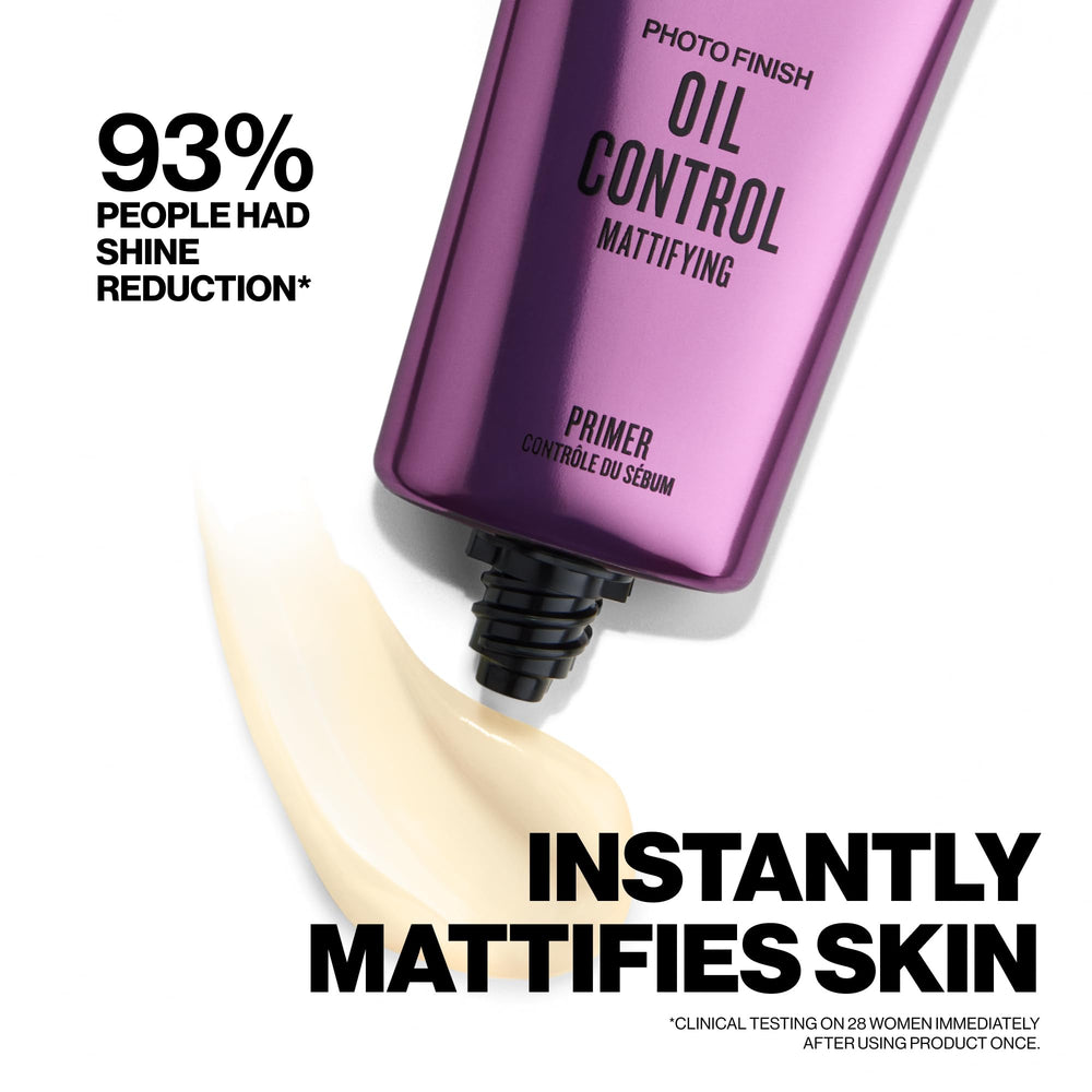 Smashbox pump dispensing primer demonstrating controlled application benefit