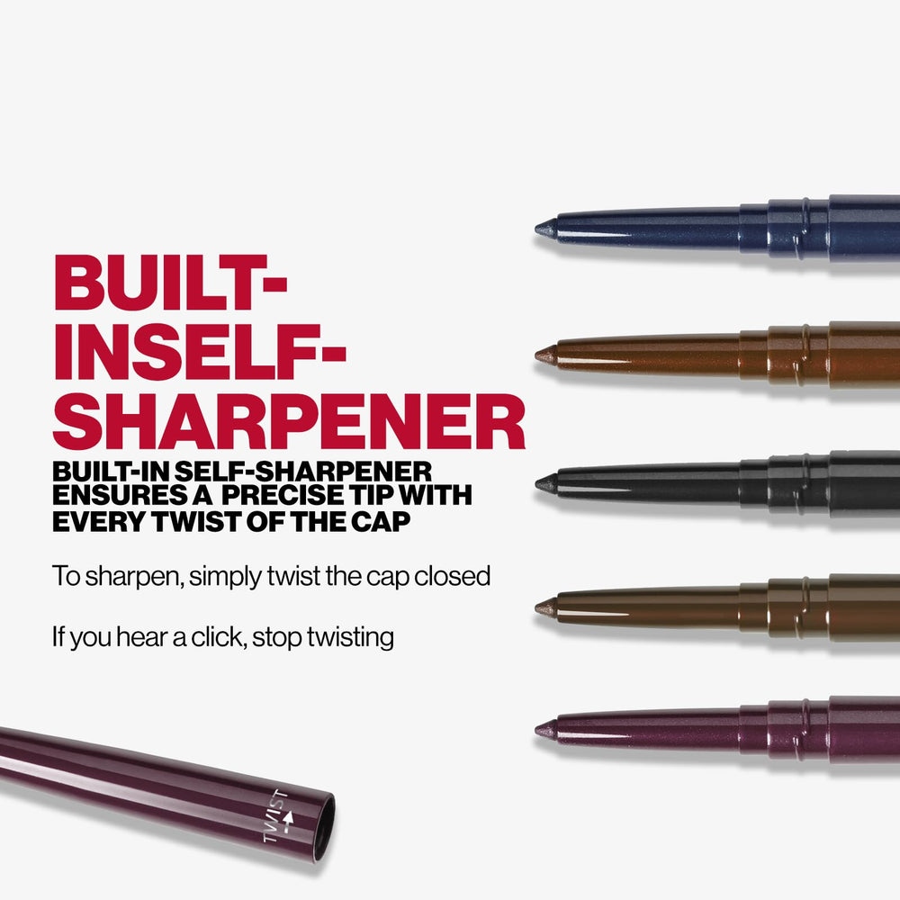 Smashbox eyeliner in use on eye delivering longwear definition benefit