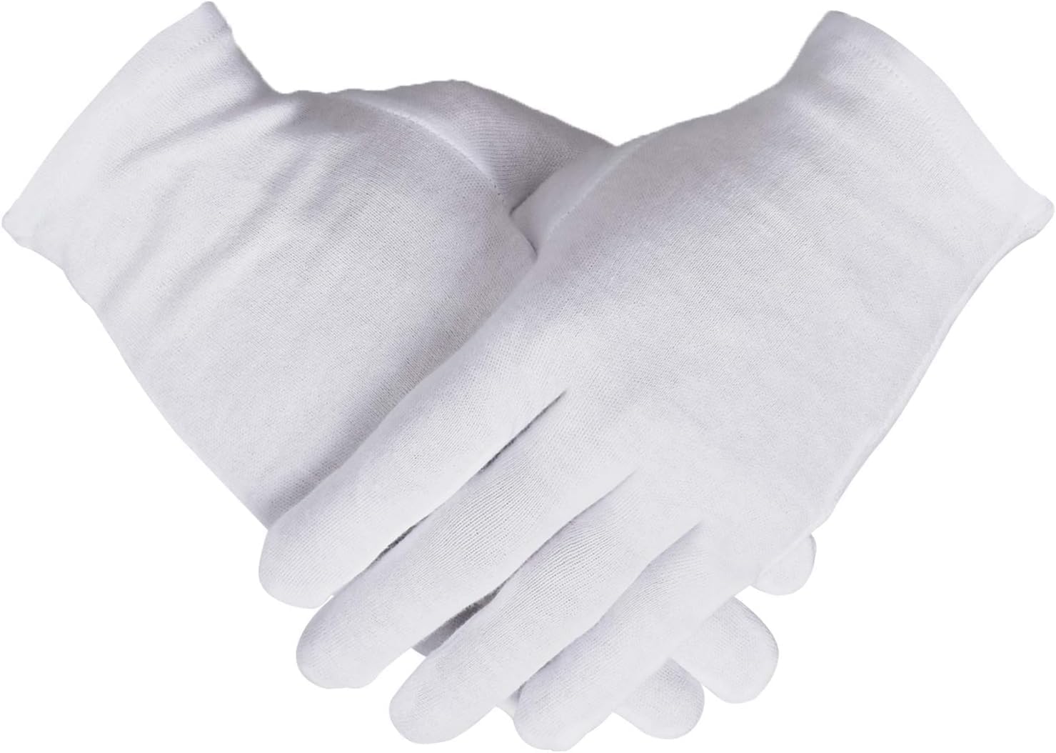 Smilco front packaging showing three pairs white cotton gloves and value pack