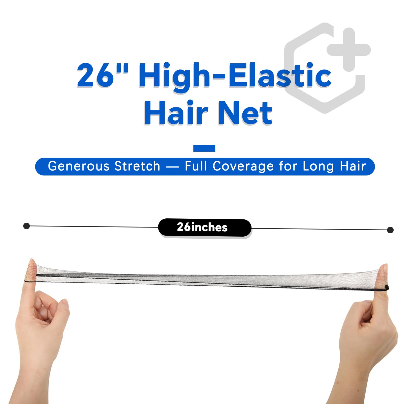 Smilco under a wig keeping hair flat for smoother wig application