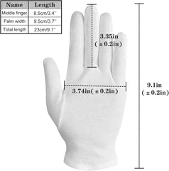 Smilco model wearing gloves after applying cream to lock in moisture