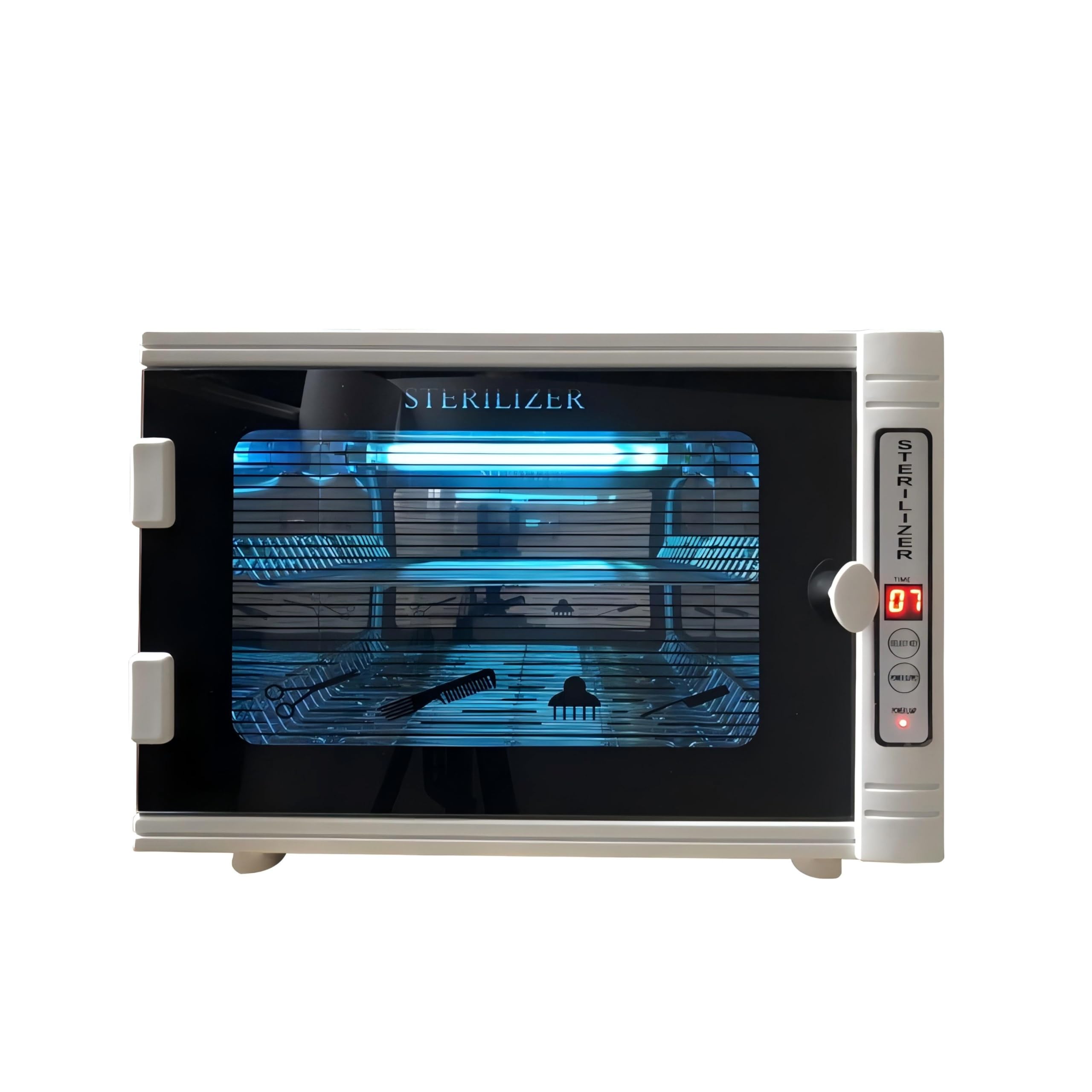 Smiledt open chamber with two stainless racks for organized tool loading