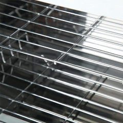 Smiledt stainless interior reflecting light for even surface coverage
