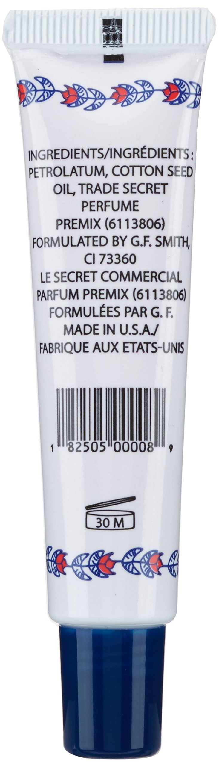 Smith's Rosebud Salve texture close-up illustrating smooth, glossy balm for hydration