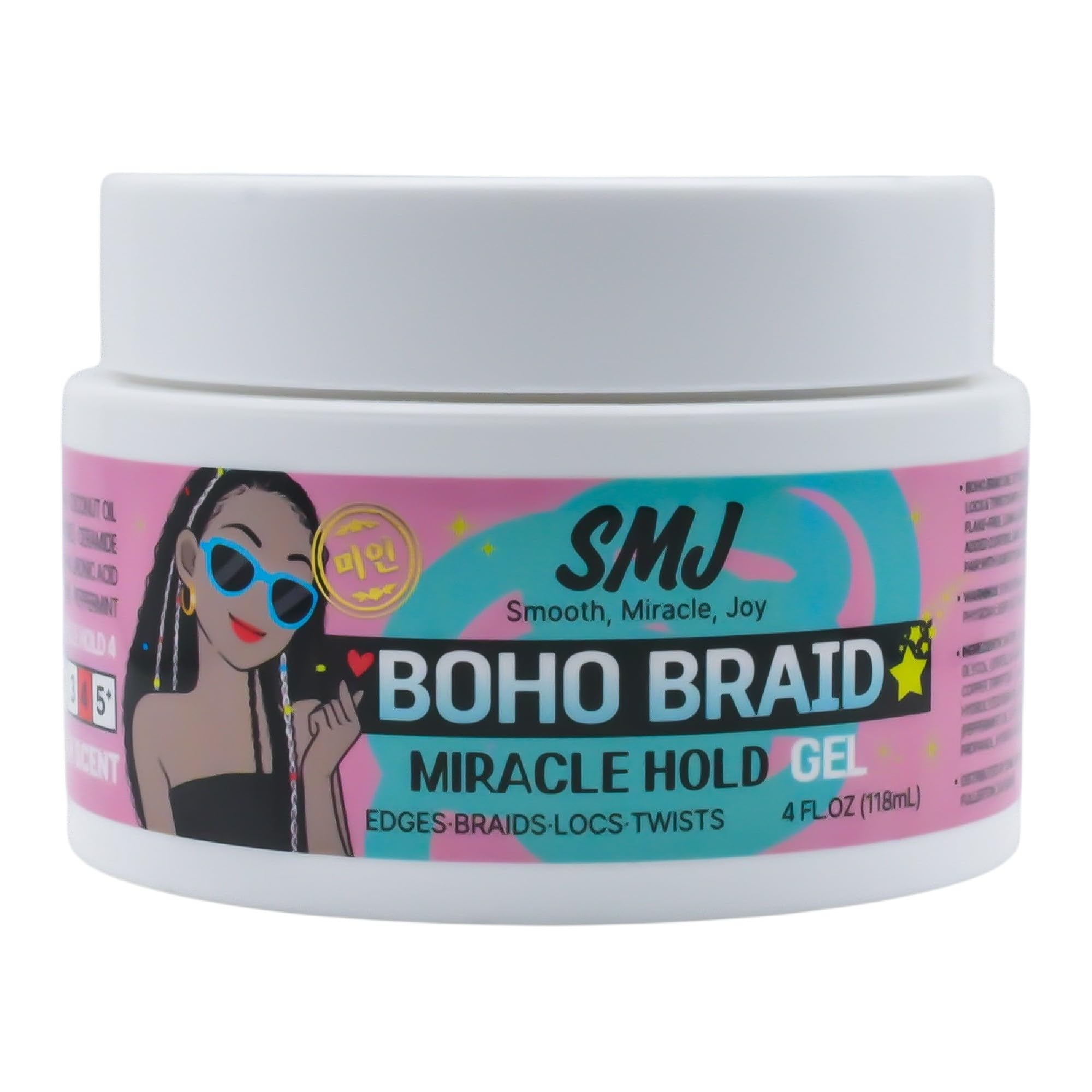 SMJ applied during braiding to show strong hold and grip in use