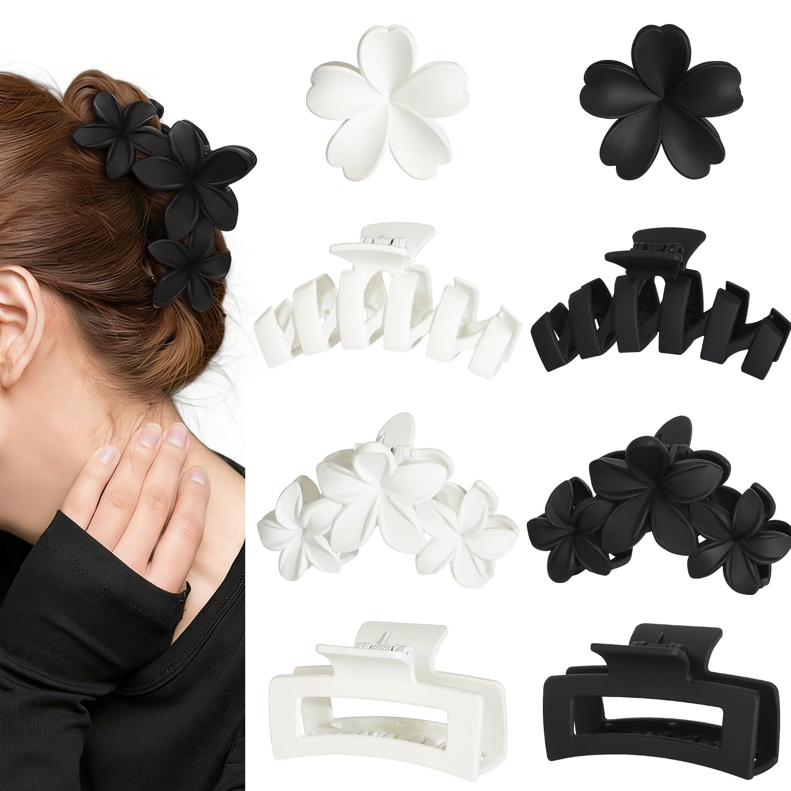 SMKSL close-up of flower pattern on clip emphasizing decorative detail and style