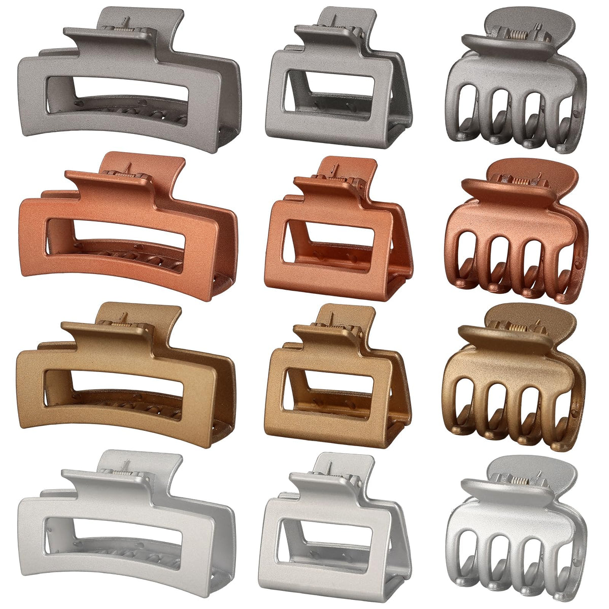 SMKSL front packaging showing full 12-piece glitter clip set and easy selection