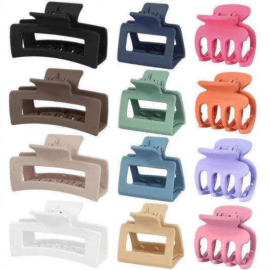 SMKSL front view of multicolor 12-piece clip set showing variety and convenience