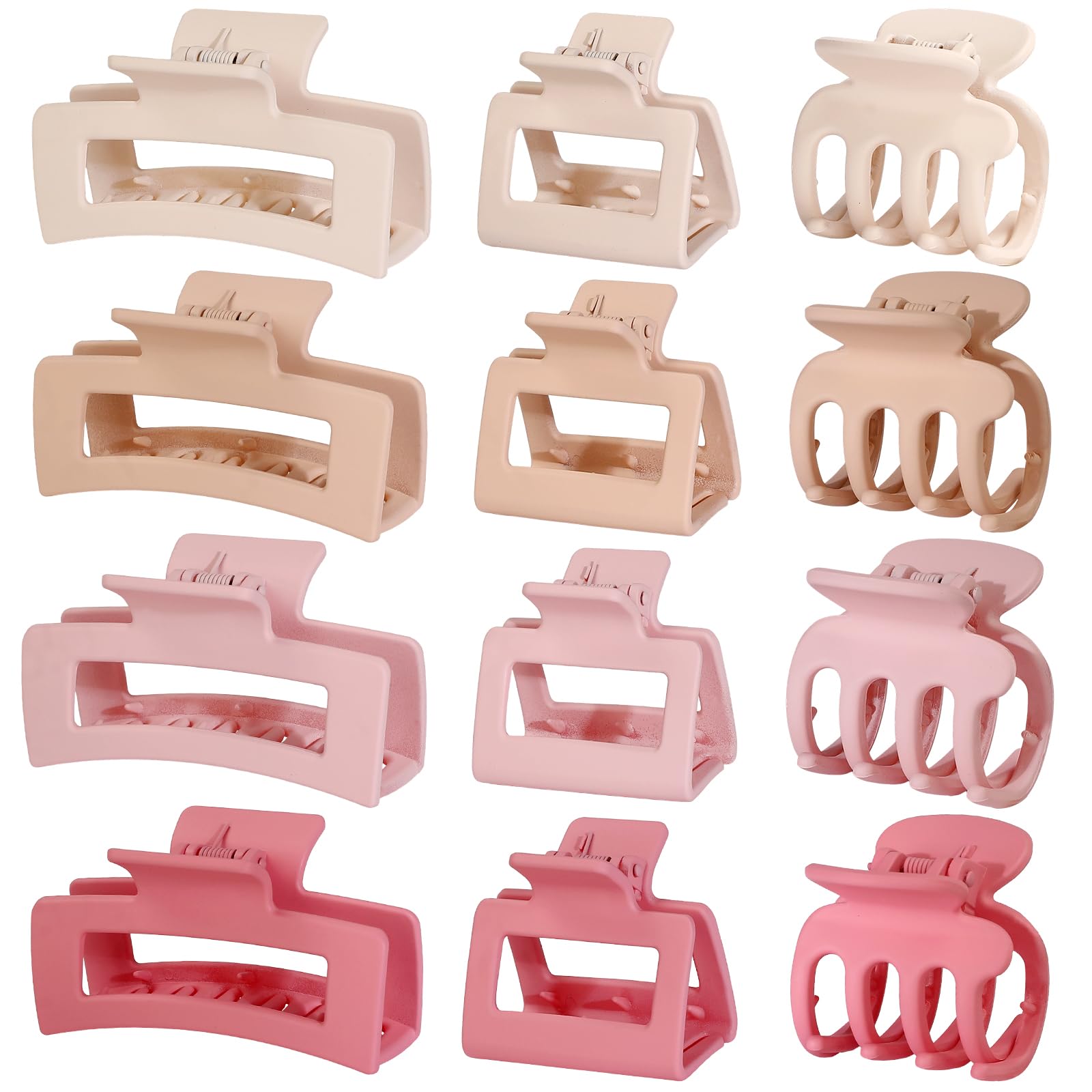 SMKSL front packaging showing full 12-piece pink clip set and easy selection benefit