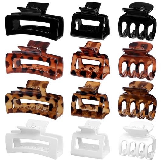 SMKSL front view of tortoise clip set showing variety and neat packaging benefit